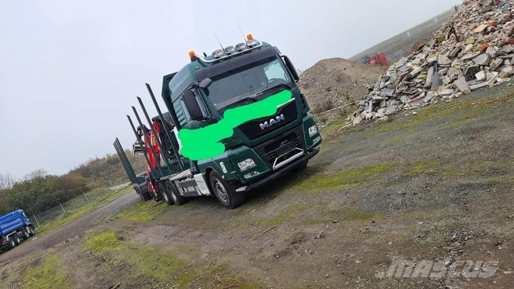MAN TGX 26.580 Tomruk kamyonlari