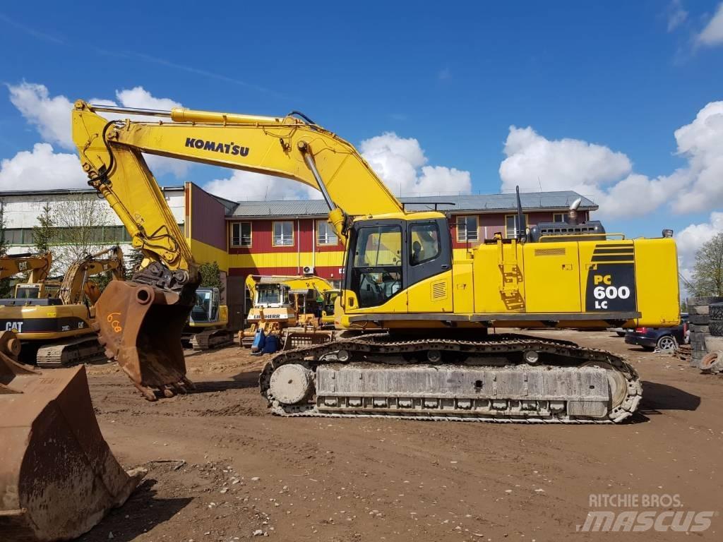 Komatsu PC 600 LC-8K Paletli ekskavatörler