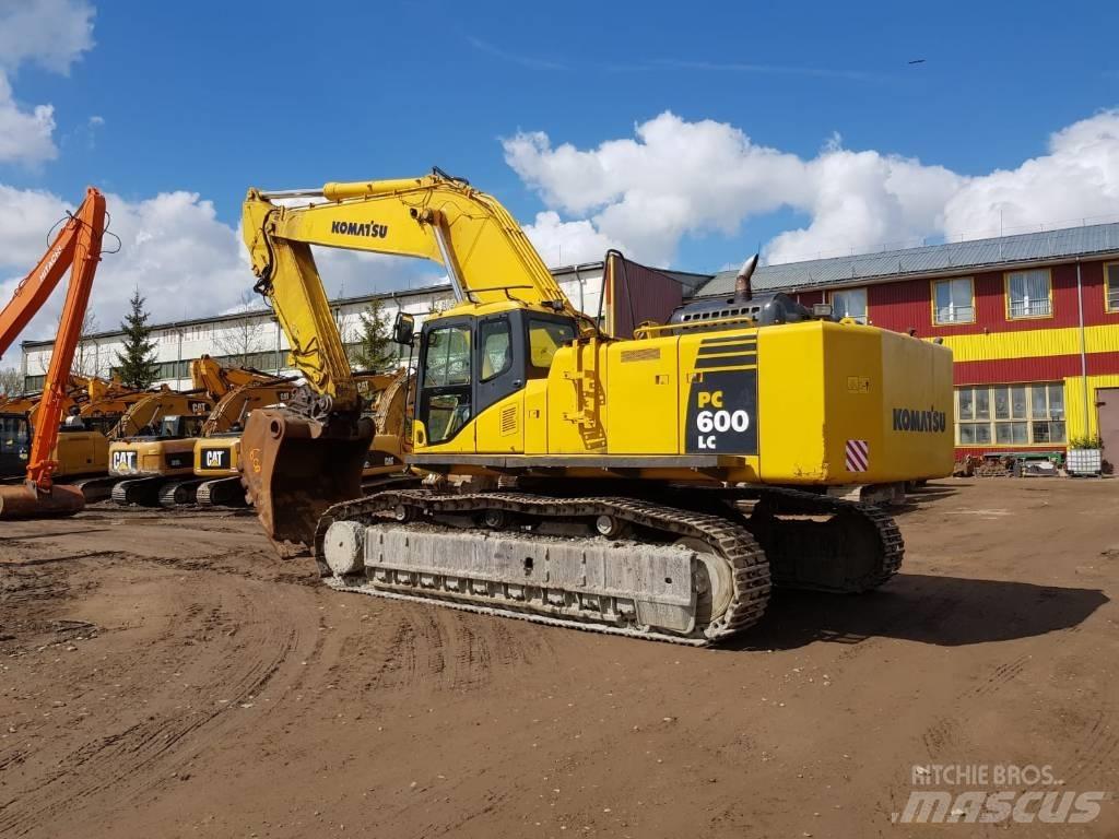 Komatsu PC 600 LC-8K Paletli ekskavatörler