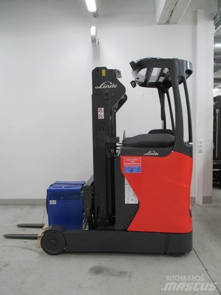 Linde R 14 Reach truck - depo içi istif araçları