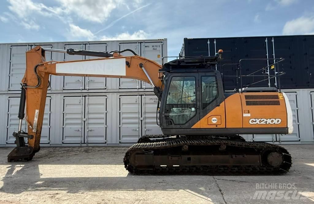 CASE CX 210 D Paletli ekskavatörler
