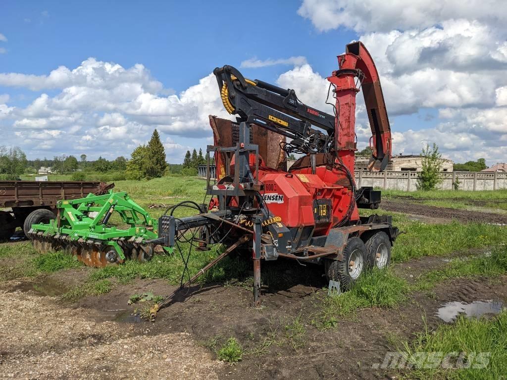 Jensen JT600Z Ağaç öğütücüler