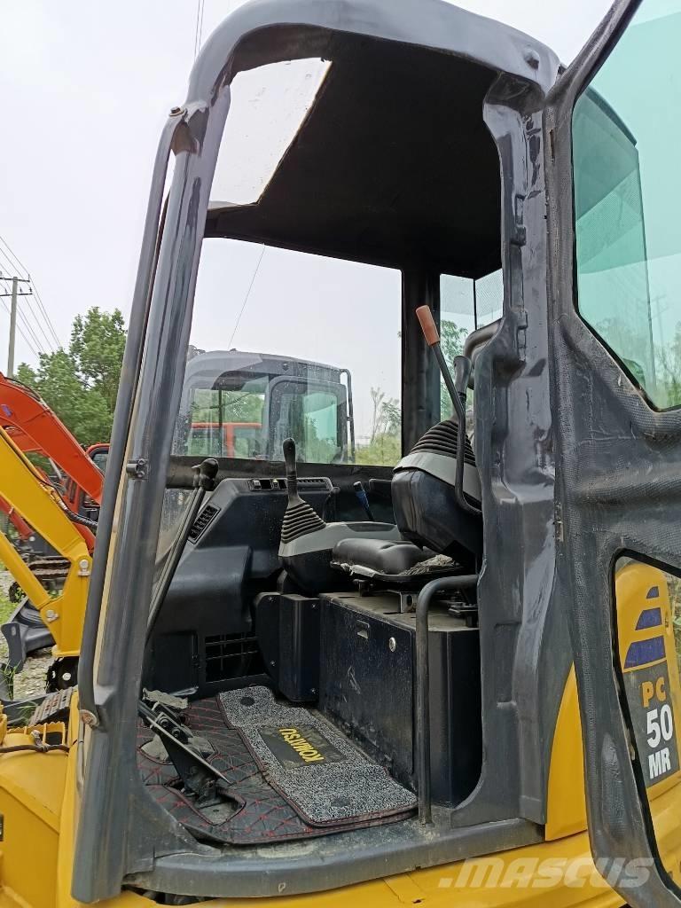Komatsu PC 50 MR Mini ekskavatörler, 7 tona dek
