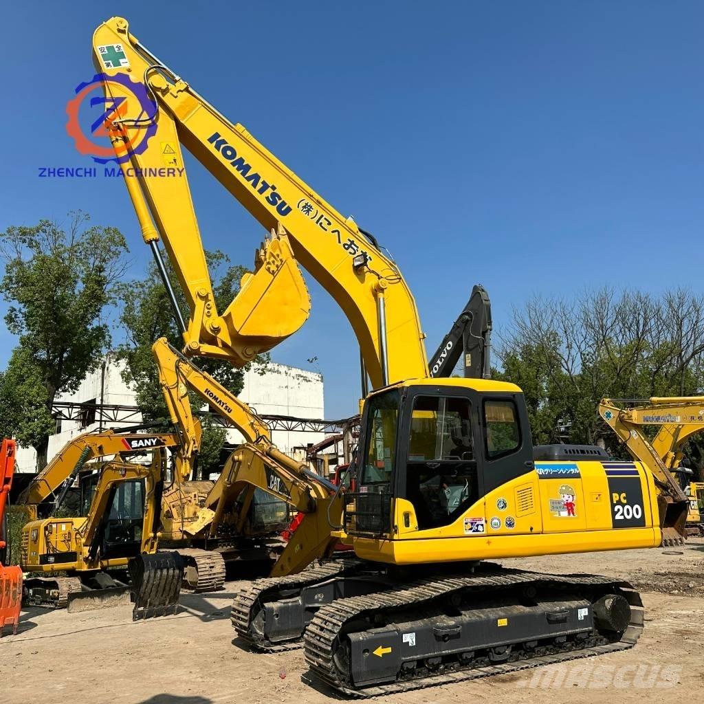 Komatsu PC 200-7 Paletli ekskavatörler