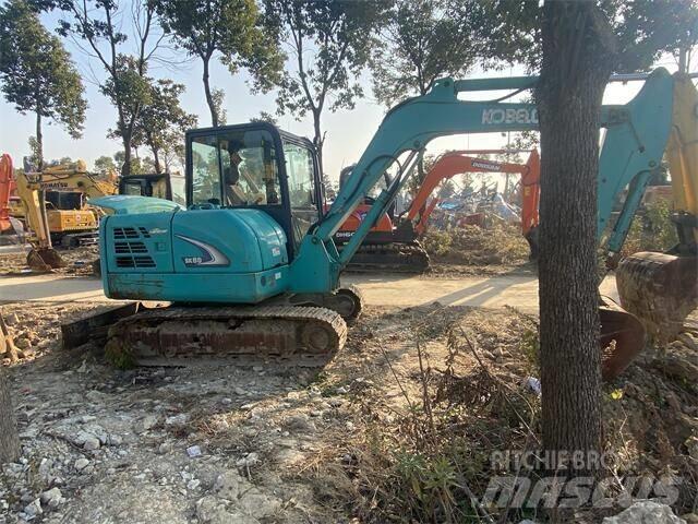 Kobelco SK60 Mini ekskavatörler, 7 tona dek
