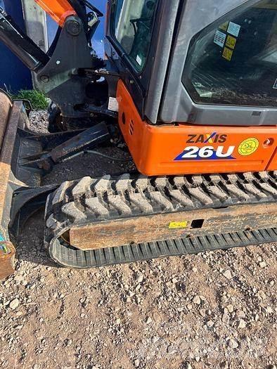 Hitachi ZX26U Mini ekskavatörler, 7 tona dek