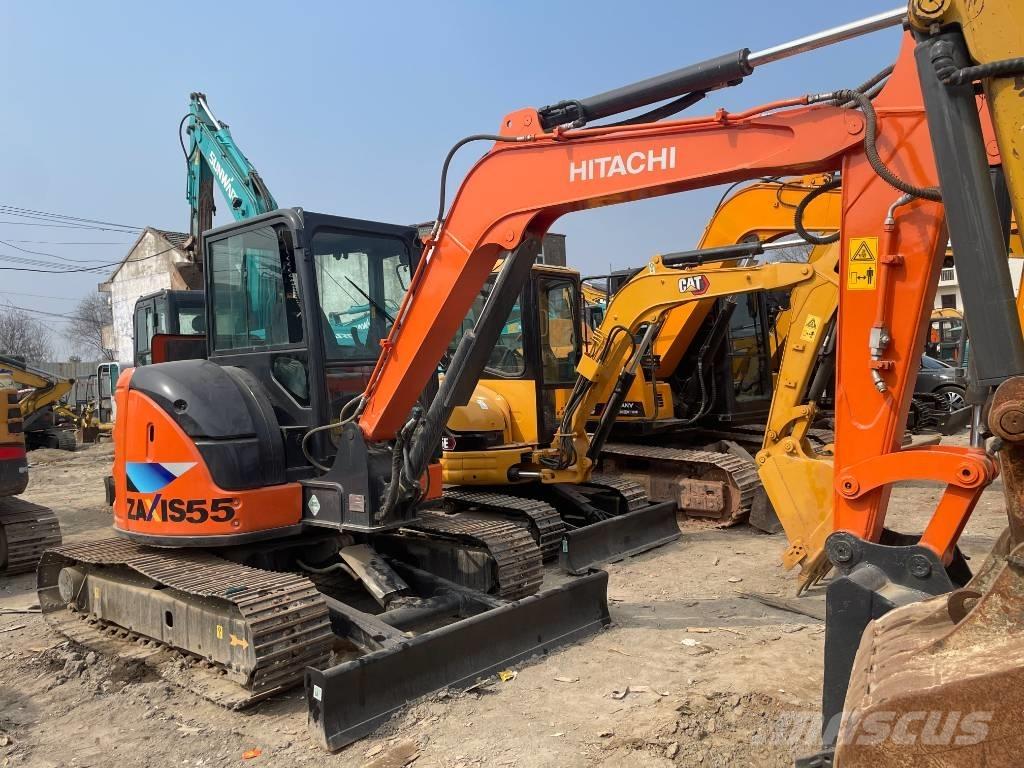Hitachi ZX 55 Mini ekskavatörler, 7 tona dek