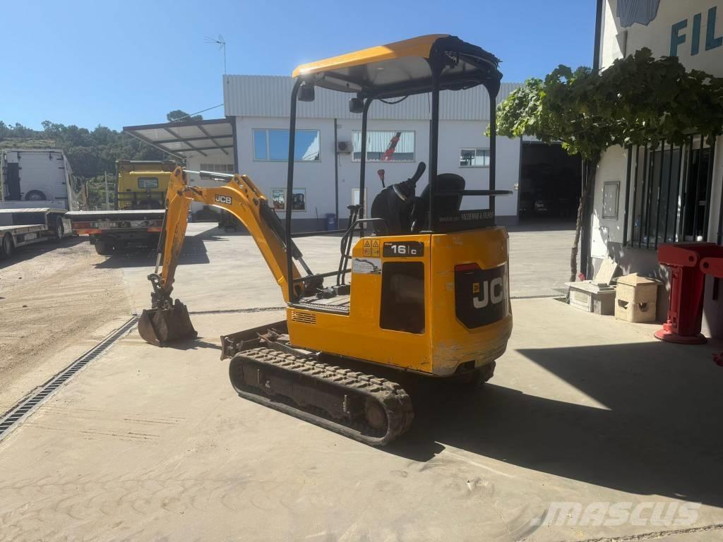 JCB 16 C-1, 1700Kg Mini ekskavatörler, 7 tona dek