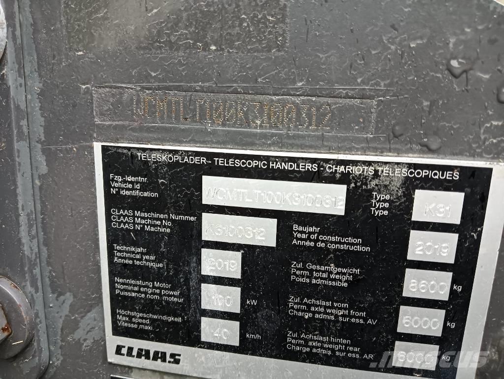 CLAAS Scorpion 732 Tarimsal teleskopik yükleyiciler