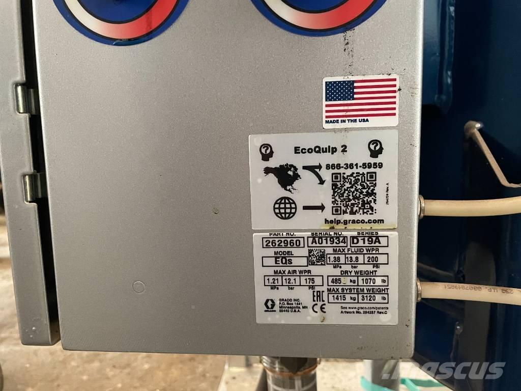 Graco EcoQuip EQs Kum ve tuz serpiciler