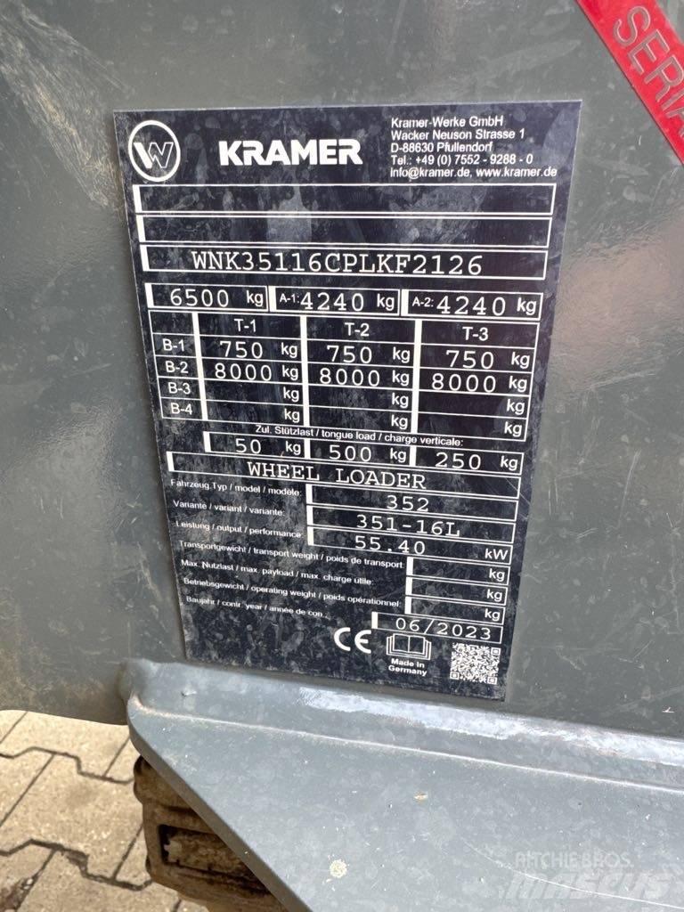 Kramer 8095L Tekerlekli yükleyiciler