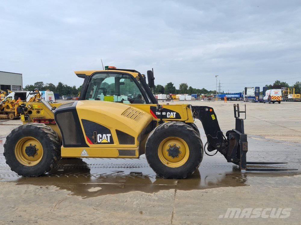 CAT TH 408 D Tarimsal teleskopik yükleyiciler