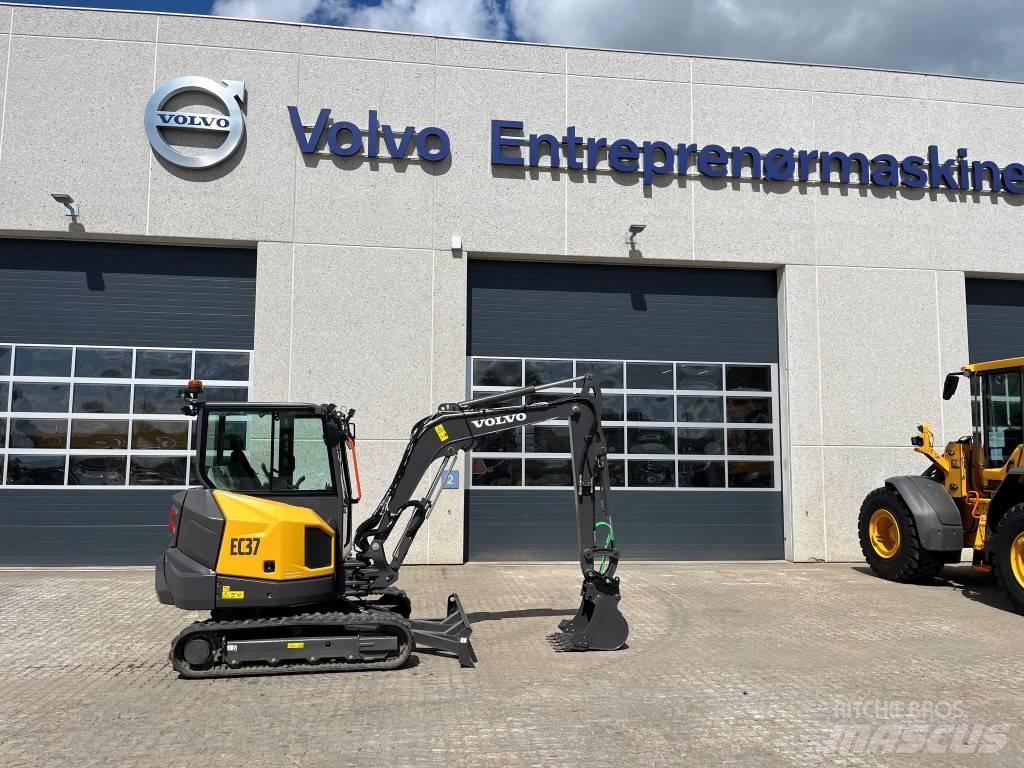 Volvo EC37F Mini ekskavatörler, 7 tona dek