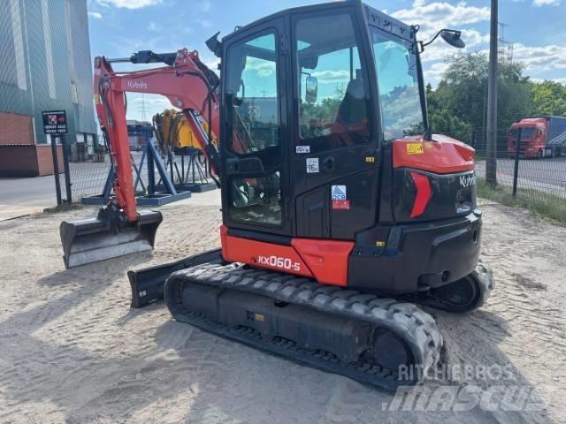 Kubota KX 060-5 Mini ekskavatörler, 7 tona dek