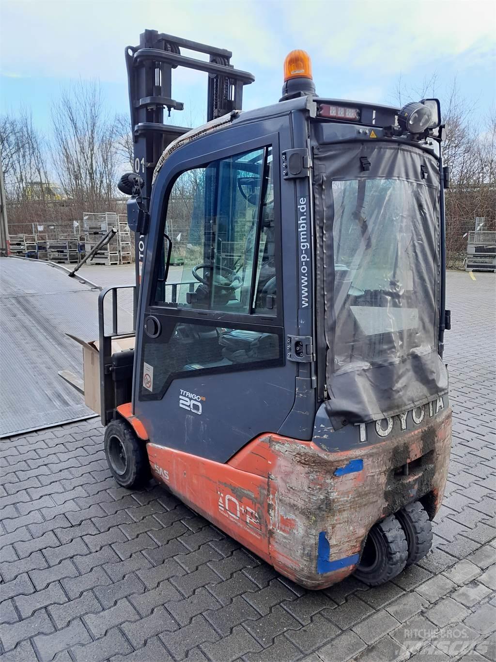 Toyota 8FBE20T Elektrikli forkliftler