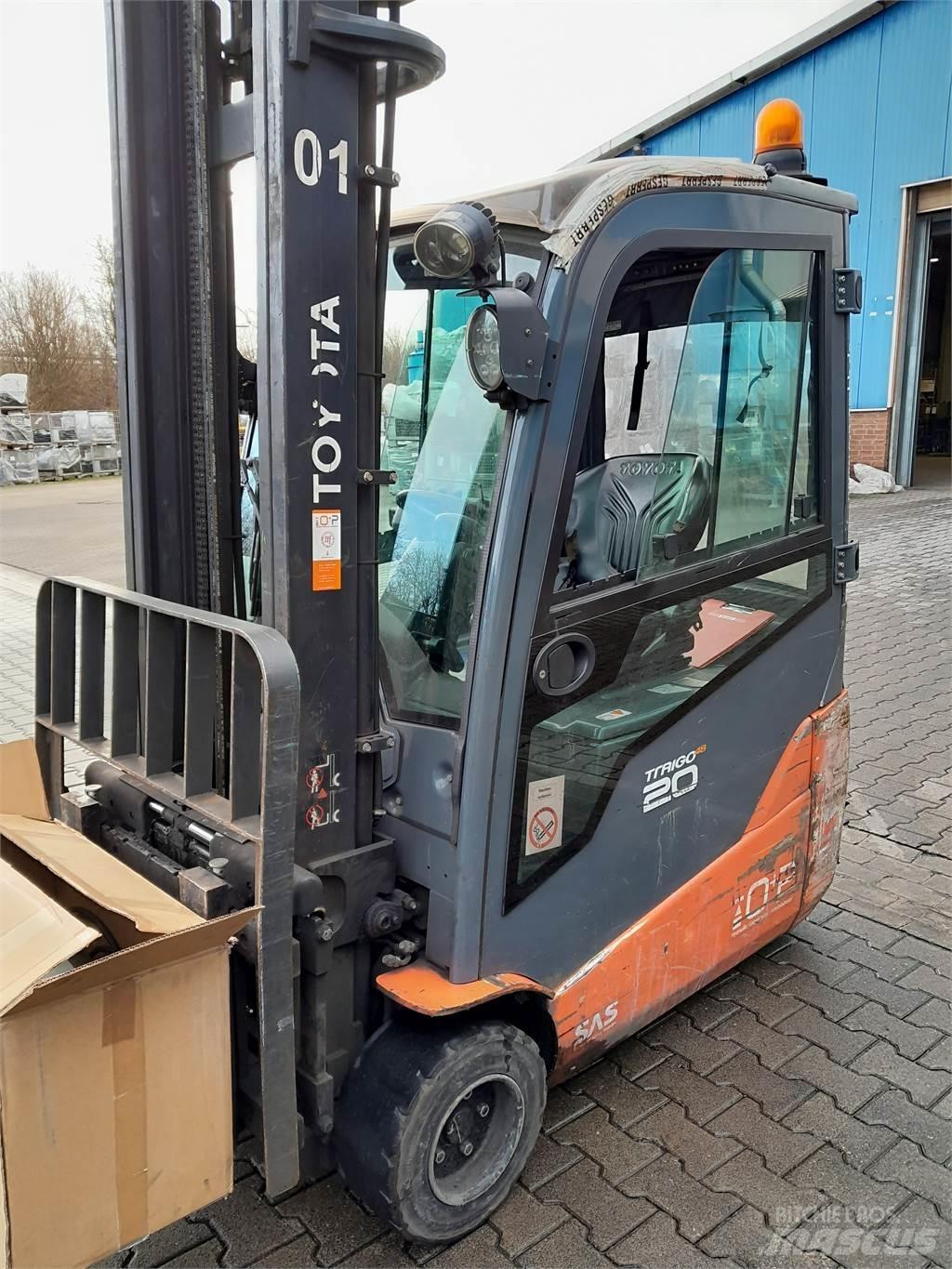 Toyota 8FBE20T Elektrikli forkliftler