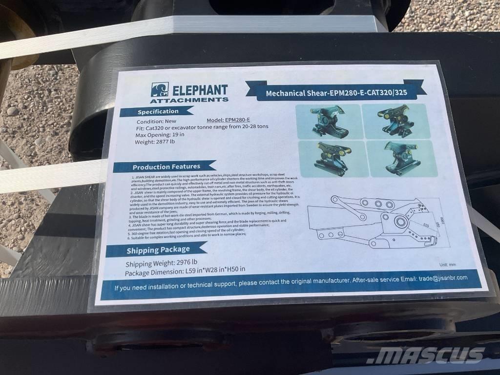  Elephant EPM280 Kesici kafalar