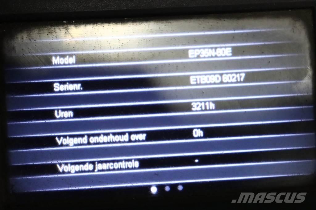 CAT EP35N Elektrikli forkliftler