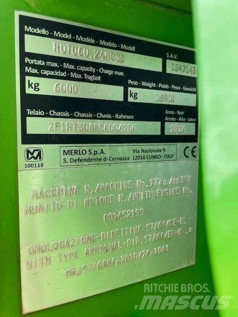 Merlo 60.24 MCSS Teleskopik yükleyiciler