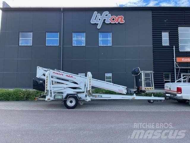 Dino 260 XTD Skylift Tekerlekli platformlar