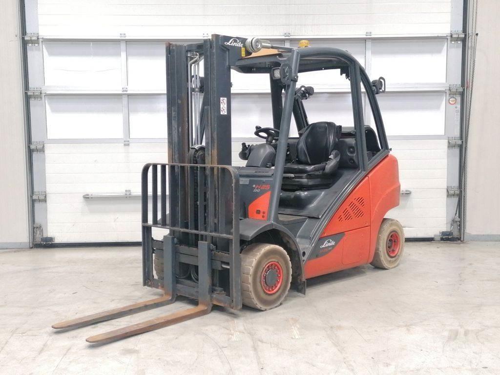 Linde H25T-02 LPG'li forkliftler