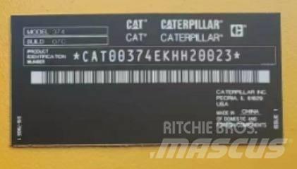 CAT 374 Paletli ekskavatörler