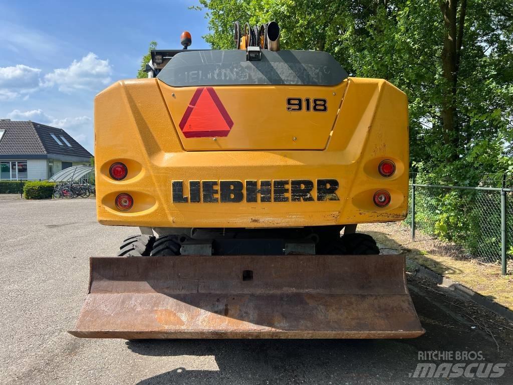 Liebherr A 918 Lastik tekerli ekskavatörler