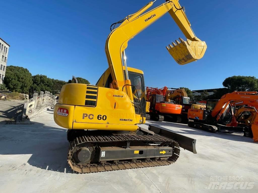 Komatsu PC 60 Paletli ekskavatörler