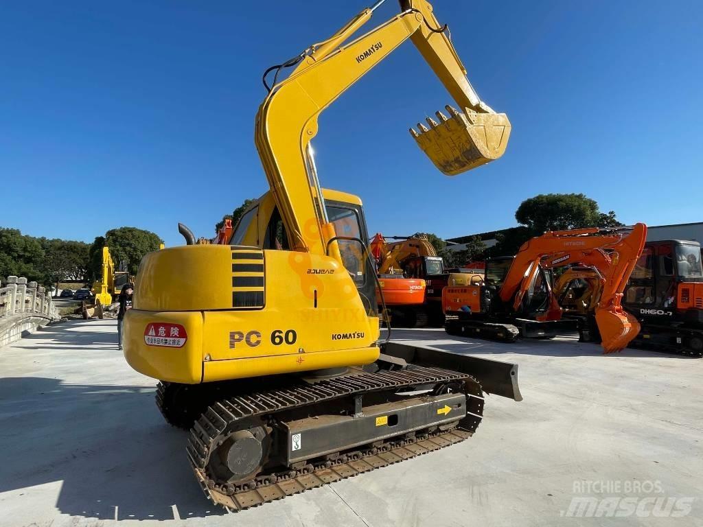 Komatsu PC 60 Paletli ekskavatörler