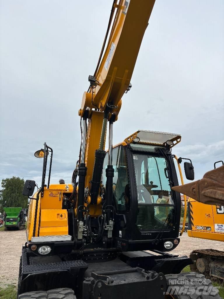 JCB JS 145 W Lastik tekerli ekskavatörler