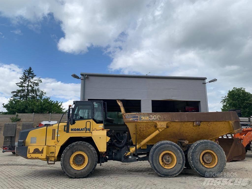 Komatsu HM 300-2 Belden kirma kaya kamyonu