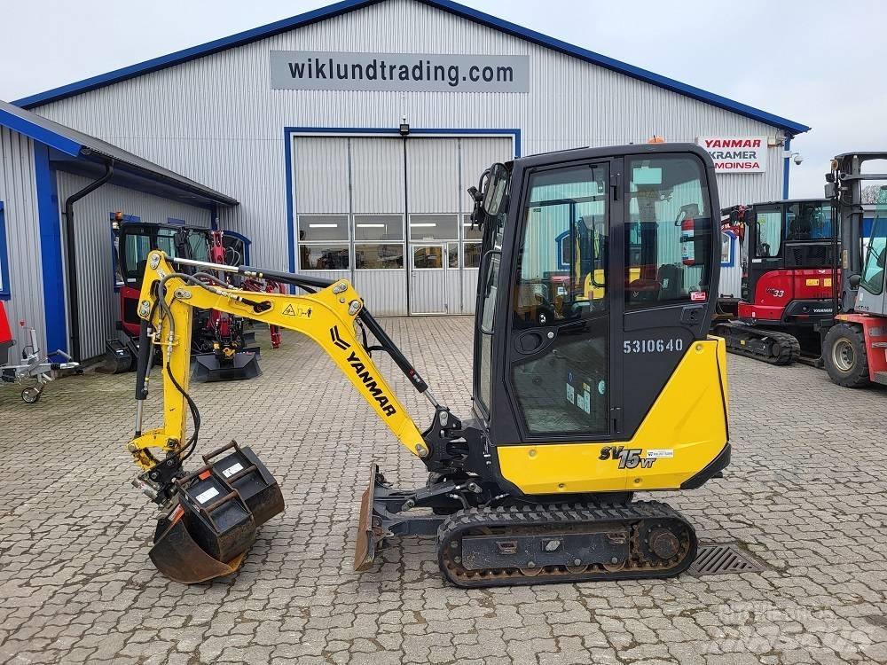 Yanmar SV 15 Mini ekskavatörler, 7 tona dek