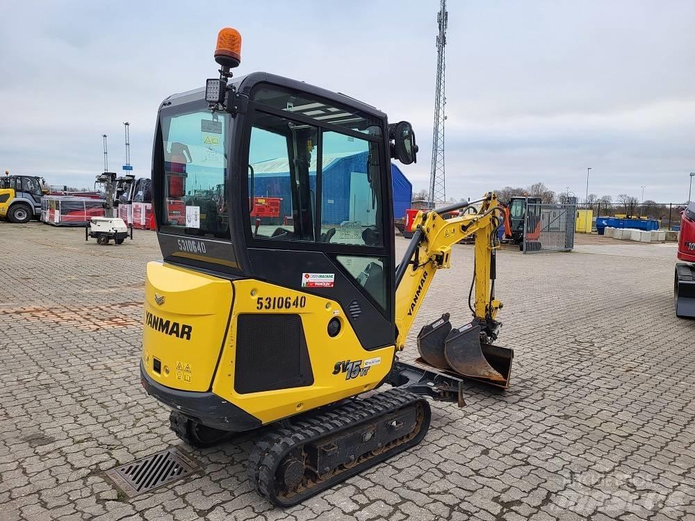 Yanmar SV 15 Mini ekskavatörler, 7 tona dek