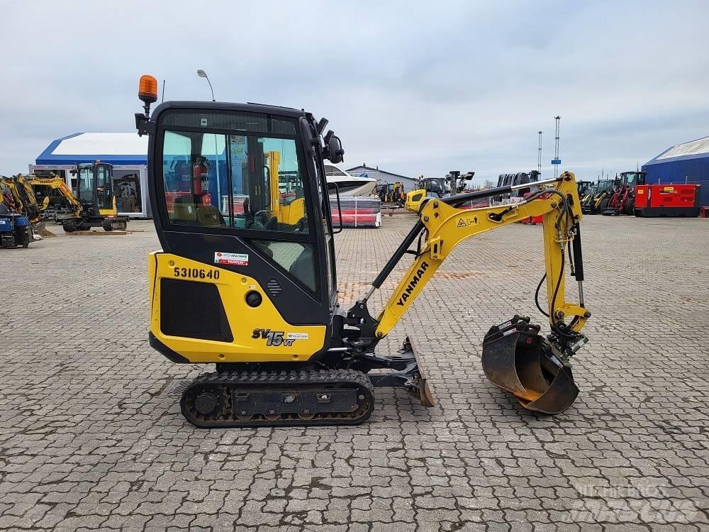 Yanmar SV 15 Mini ekskavatörler, 7 tona dek