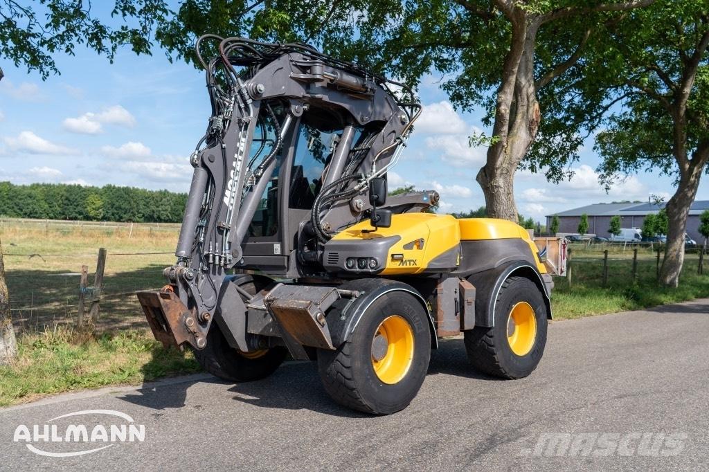 Mecalac 12 MTX Lastik tekerli ekskavatörler