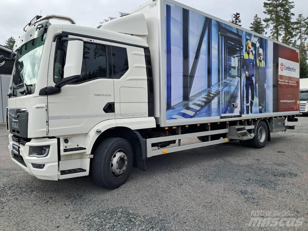 MAN TGM 15.250 Kapali kasa kamyonlar