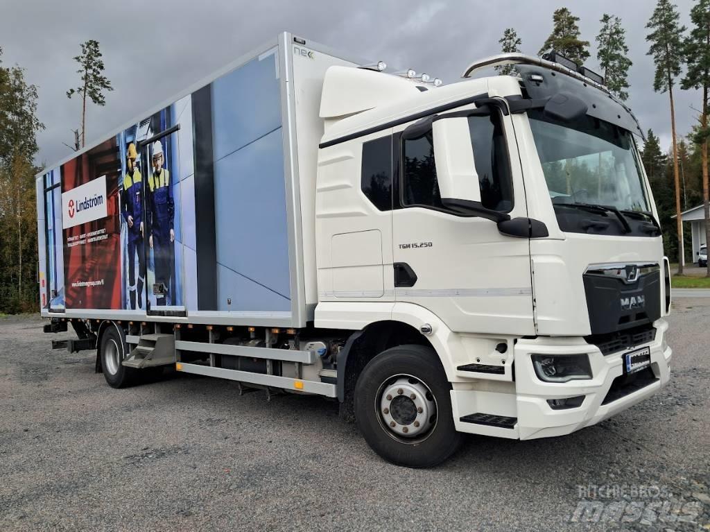 MAN TGM 15.250 Kapali kasa kamyonlar