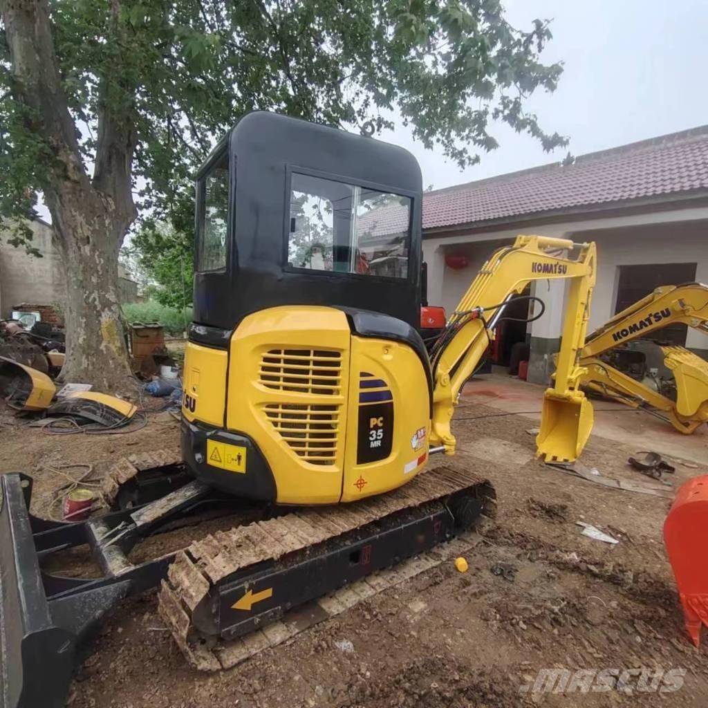 Komatsu PC 35 MR Mini ekskavatörler, 7 tona dek