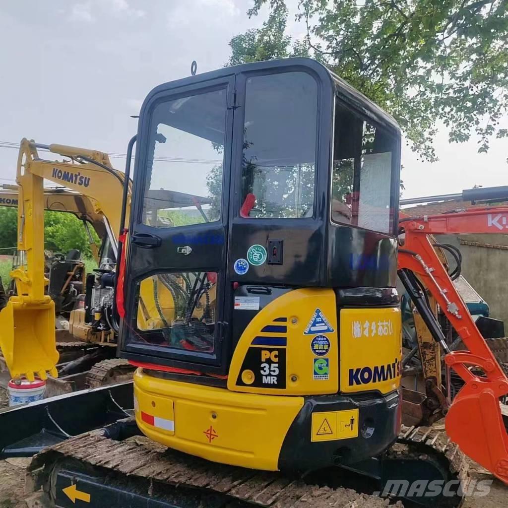 Komatsu PC 35 MR Mini ekskavatörler, 7 tona dek