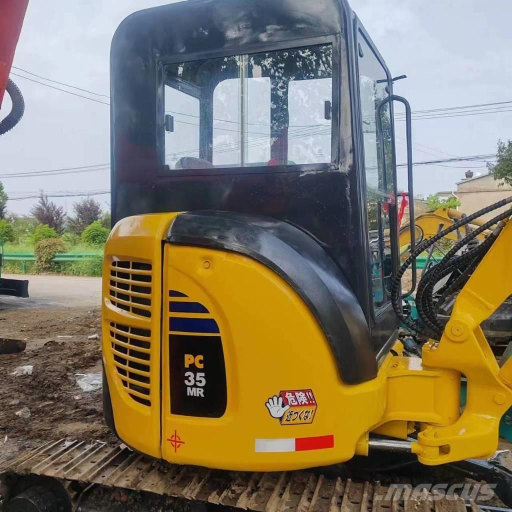 Komatsu PC 35 MR Mini ekskavatörler, 7 tona dek