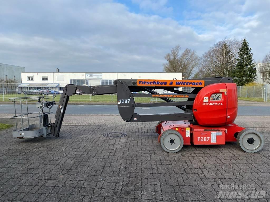 Manitou 170AETJ-L Körüklü personel platformları