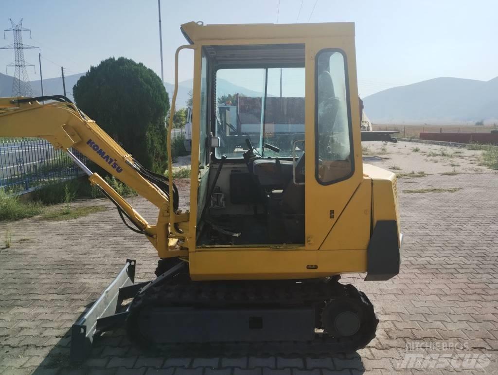 Komatsu PC 10 Paletli ekskavatörler