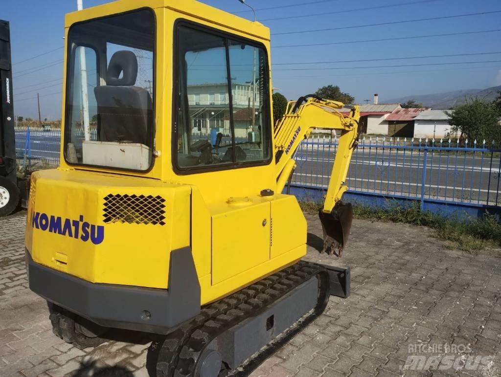 Komatsu PC 10 Paletli ekskavatörler