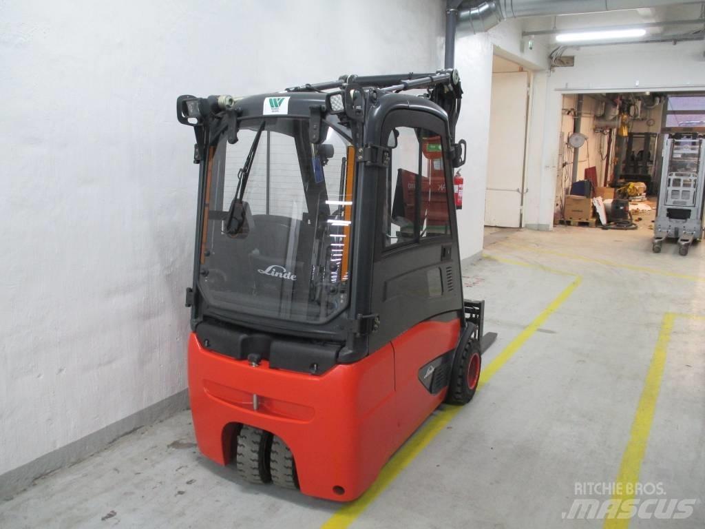 Linde E 18 Elektrikli forkliftler