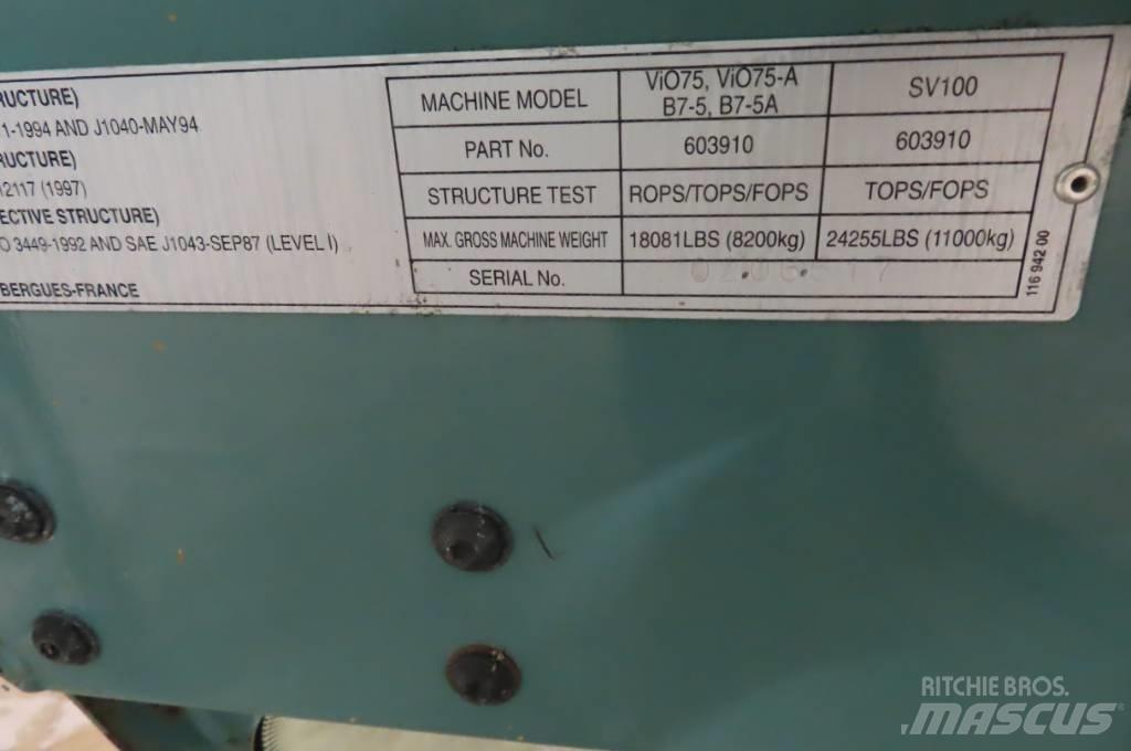 Yanmar Vio 75 Kabin