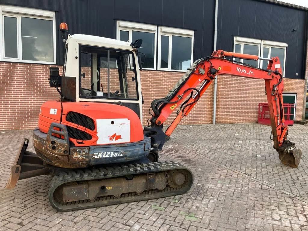 Kubota KX121-3a Mini ekskavatörler, 7 tona dek