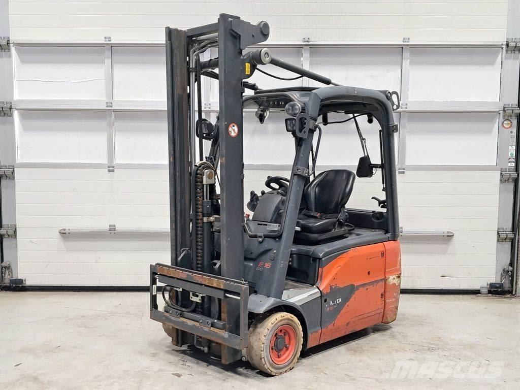 Linde E16-02 Elektrikli forkliftler