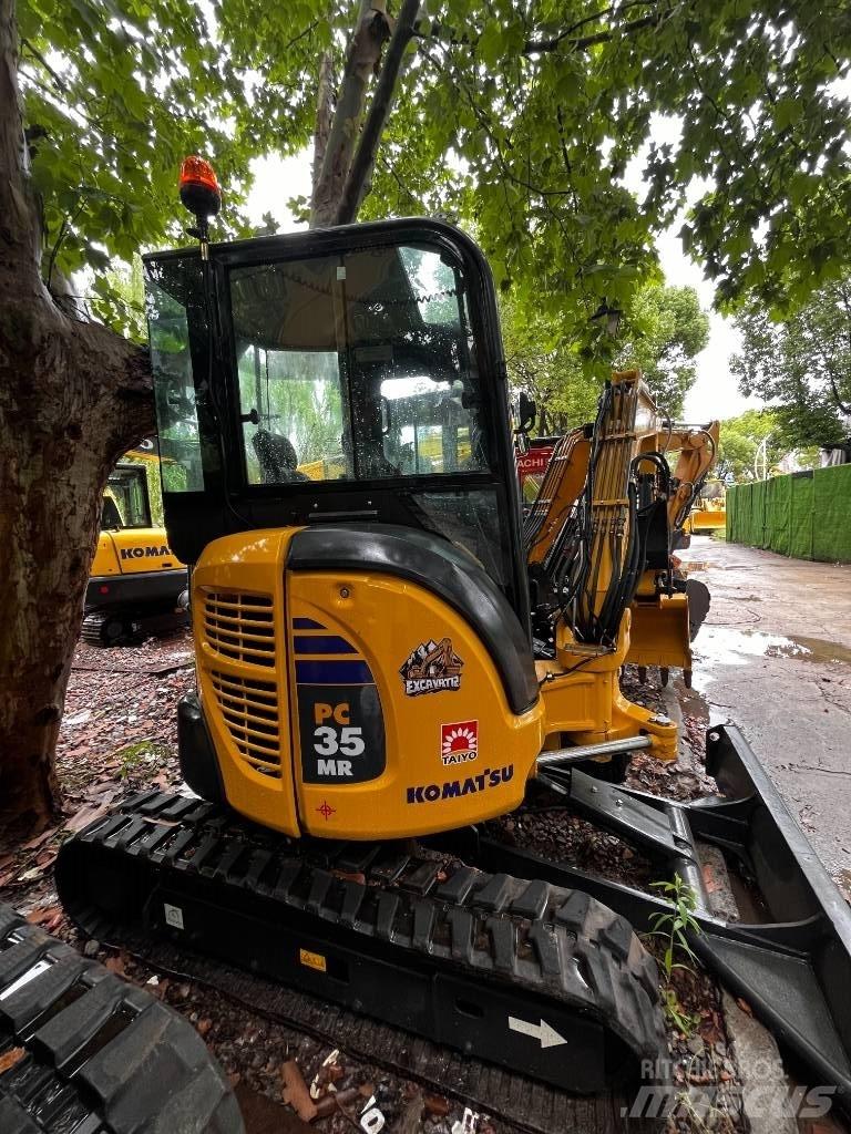 Komatsu PC 35 MR Mini ekskavatörler, 7 tona dek