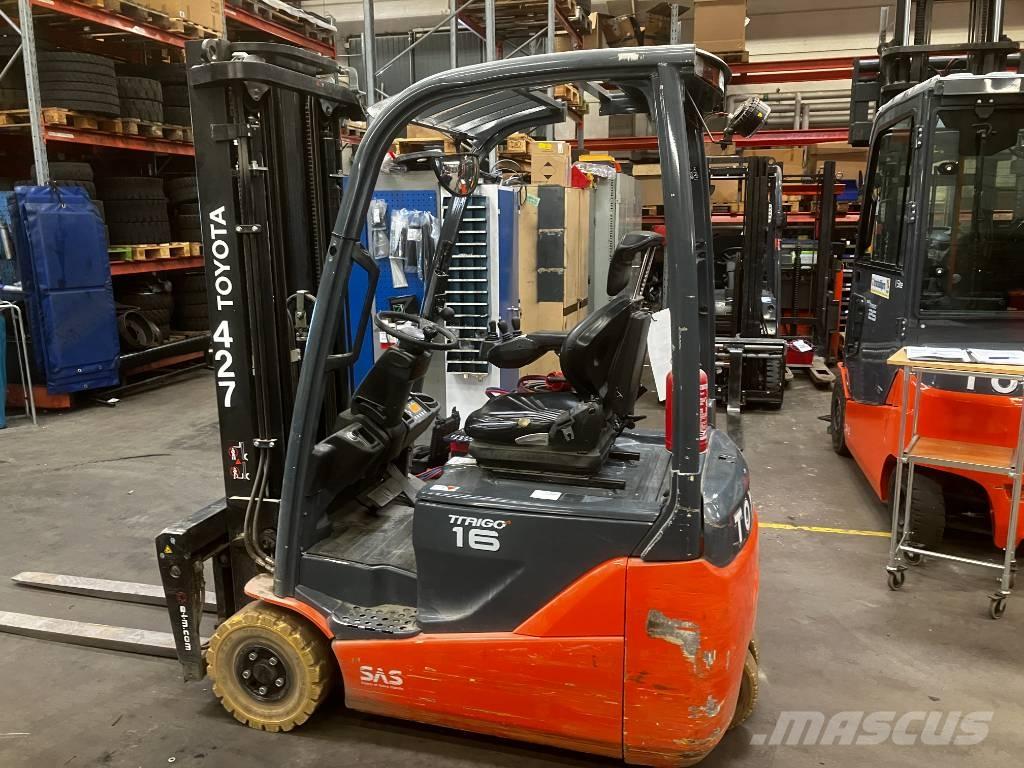 Toyota 8FBEK16T Elektrikli forkliftler