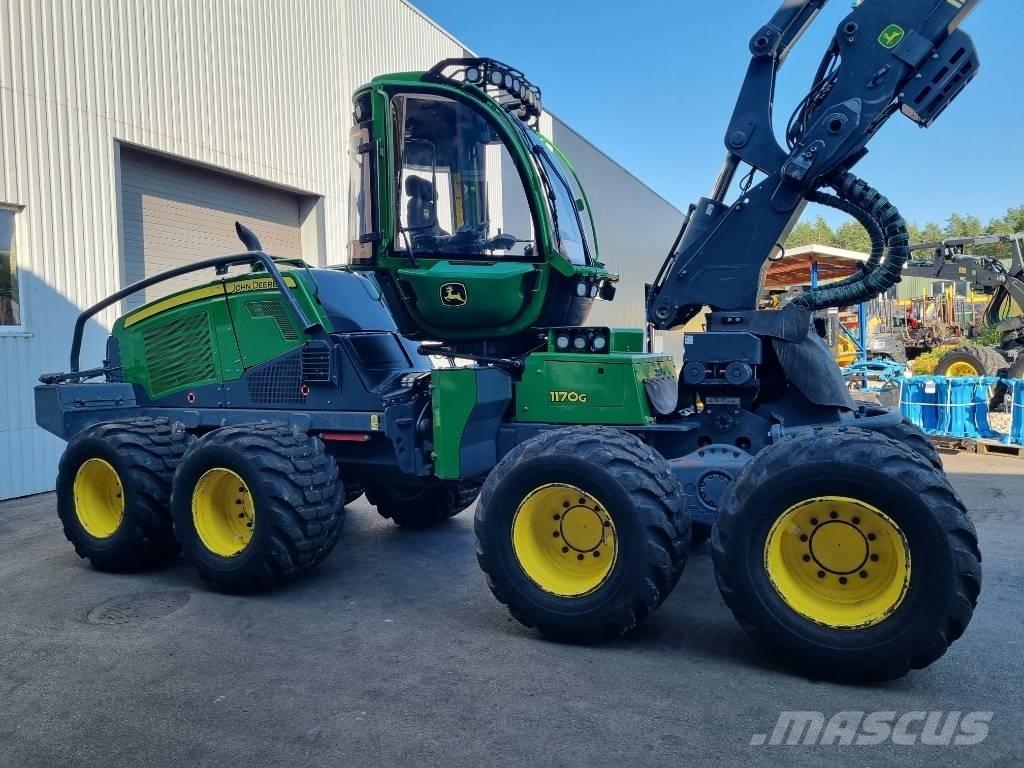 John Deere 1170 G Biçerdöverler